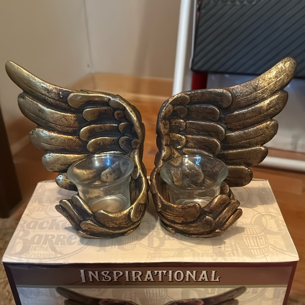 Inspirational Wings Tealight Holder